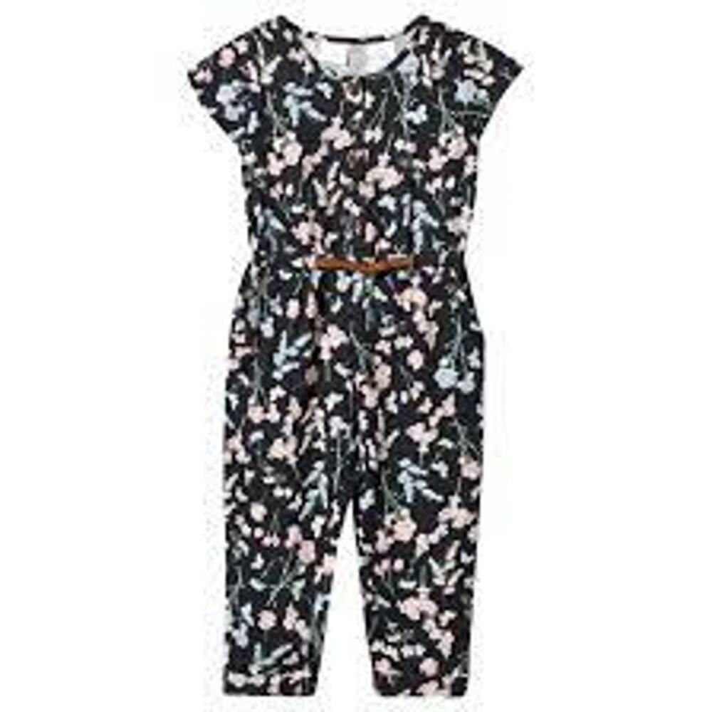 Kardashian KIDS Girl floral spring jumpsuit ROMPER NWT 5T